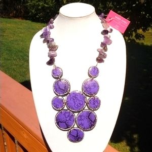 Sassy Jones Tizani Bib - Purple